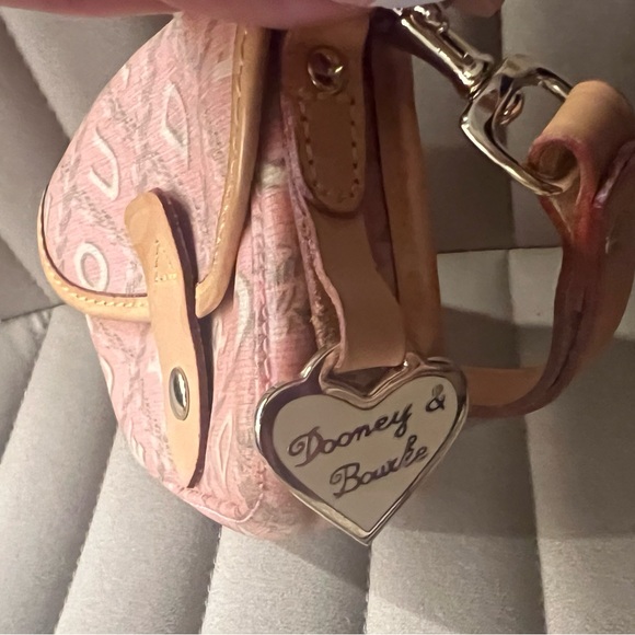 Pink Dooney and Bourke Wristlet - Picture 4 of 4